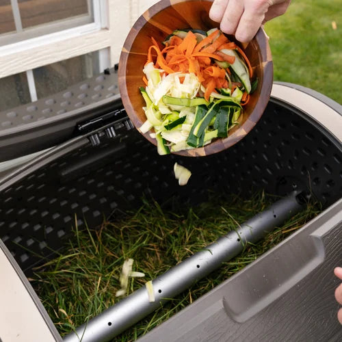 Double Bin Rotating Composter